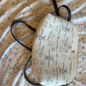 Disney Cream and Black Backpack